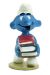 Figurine Schtroumpf Pile de Livres