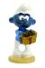Figurine Schtroumpf cadeau piégé