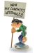 Figurine Gaston avec pancarte Non