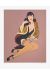 Sérigraphie Pin-up léopard