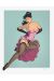 Sérigraphie Pin-up frou frou