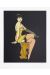 Sérigraphie Pin-up à la cigarette