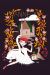 Affiche Annecy - La Danse du Cygne (prune) - 20x30 cm