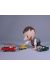 Figurine Le Petit Nicolas jouant aux petites voitures