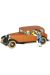 Figurine Tintin ; Voiture de Wang Jen-Ghié