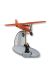 Figurine de collection Tintin L'avion rouge Müller L'île noire