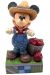 Figurine Mickey fermier