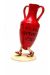 Figurine Amphore Publicitaire Rouge