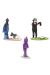 Figurine Tintin ; Tintin Trio
