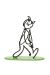 Figurine Tintin ; Tintin Alph-art - 14 cm - Noir, socle Vert