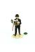 Figurine Dupond lit & le chapeau de Tournesol - Lisez Tintin
