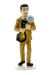 Figurine plomb Tintin - Gino - Carte de voeux 1972