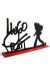 Figurine Silhouette signature Hugo Pratt avec Corto