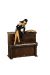 Figurine la pin-up sur le piano