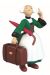 Figurine Bécassine et la valise