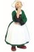 Figurine Bécassine songeuse