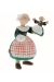 Figurine Bécassine enfant et la marionnette poupée