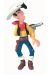 Figurine Lucky Luke tirant dans le dos