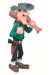Figurine Averell Dalton ave un jambon