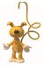 Figurine Bibu bébé marsupilami jaune