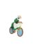 Magnet Bécassine sur son vélo