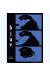Affiche Blue ; Nananan ; 49,5x68,5