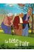 la tête en l'air