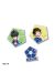 Set de 3 pin's blue lock - modèle 1 - 2025