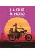 La fille à moto