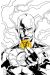 Justice League rebirth - variant cover tome 11 - Le badge (II)
