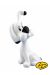 Figurine idefix agacé