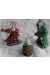 Figurine Armand Raynal de Maupertuis,Lope de Villalobos y Sangrin et le lapin Eusèbe