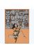 Sérigraphie Fond marron ; Floc'h ; Signée & Numérotée 49 ex. ; 30x40