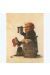 Affiche Lutin sur un tonneau ; Monge ; 30x40