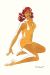 Affiche Pin-up Orange - Berthet - 1000 ex. - 18x24