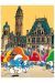 Affiche signée par Thierry Culliford ; Peyo; Walthéry ; Signée & Numérotée 200 ex. ; 30x40