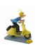 Figurine fantasio scooter, la course poursuite