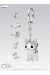 Chi Set de 6 porte-clefs