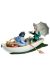Figurine Rat & Taupe dans une barque