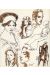 Dessin original West ; recherche de personnages 1
