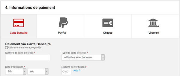 paiement cb